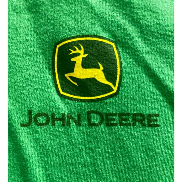 JOHN DEERE Green Woman’s graphic logo tee plus sz XXL 2X - Picture 4 of 5